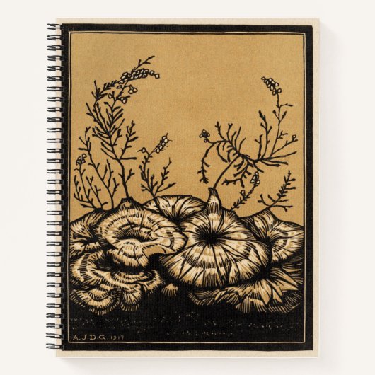 花の咲く ノートブック (正面)