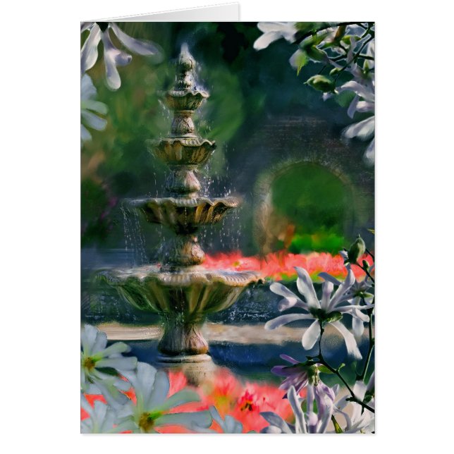 花の噴水 (正面)