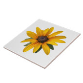 花の国ハッピーイエローセラミックラージタイル タイル (側面)