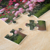 花の国立公園の風景 ジグソーパズル (側面)