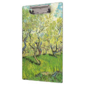 花の園。ビンセント・ヴァン・ゴッホ。 クリップボード (左)