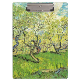 花の園。ビンセント・ヴァン・ゴッホ。 クリップボード