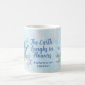 花の土笑い – フローラ配置 コーヒーマグカップ (中央)