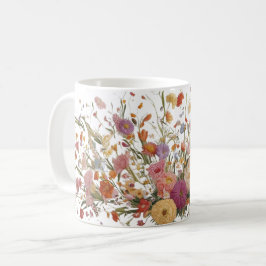 花の在る日常　Everyday Life with Flowers コーヒーマグカップ