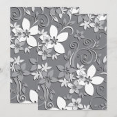 花の壁紙2 サンキューカード (正面/裏面)