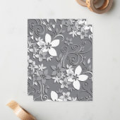 花の壁紙2 ノートカード (正面/裏面インサイチュ)