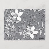 花の壁紙2 ポストカード (裏面)