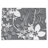 花の壁紙2 ラージペーパーバッグ (正面)