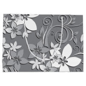 花の壁紙2 ラージペーパーバッグ (裏面)