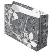 花の壁紙2 ラージペーパーバッグ (正面アングル)