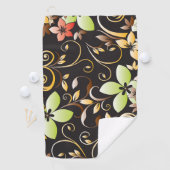 花の壁紙4 ゴルフタオル (インサイチュ)