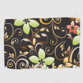 花の壁紙4 ゴルフタオル (横)