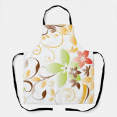 花の壁紙5 エプロン (正面)