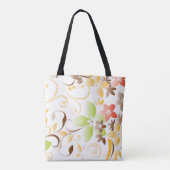 花の壁紙5 トートバッグ (裏面)