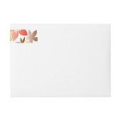 花の壁紙5 ラップアラウンドラベル (正面)