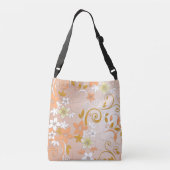 花の壁紙8 クロスボディバッグ (裏面)