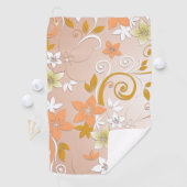 花の壁紙8 ゴルフタオル (インサイチュ)