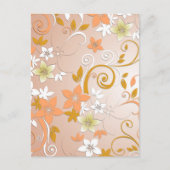 花の壁紙8 ポストカード (正面)