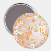 花の壁紙8 マグネット (正面/裏面)