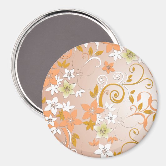 花の壁紙8 マグネット (正面/裏面)