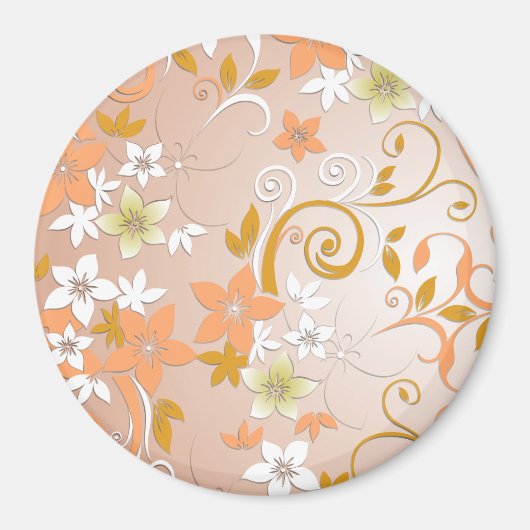 花の壁紙8 マグネット (正面)