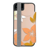 花の壁紙8 INCIPIO iPhoneウォレットケース (フォリオ裏面)