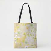 花の壁紙 3 トートバッグ (正面)