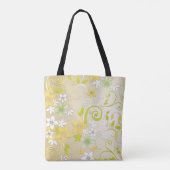 花の壁紙 3 トートバッグ (裏面)
