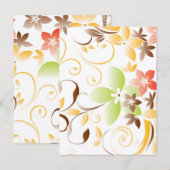 花の壁紙 5 ポストカード (正面/裏面)