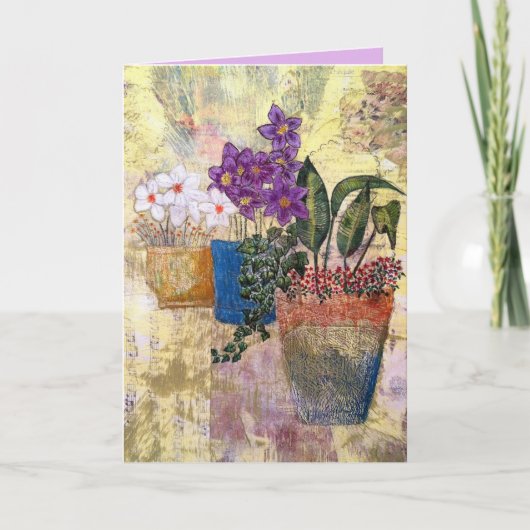 花の夏のメドレー カード (正面)