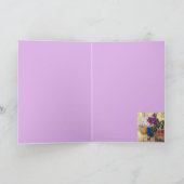 花の夏のメドレー カード (内部)