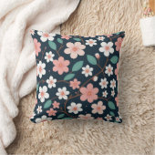 花の夢の枕 クッション (ブランケット)