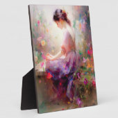 花の夢想 フォトプラーク (側面)