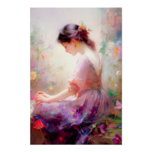 花の夢想 ポスター (正面)