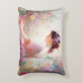 花の夢 アクセントクッション (正面(垂直))