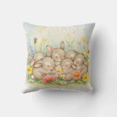 花の夢，ウサギ クッション (裏面)