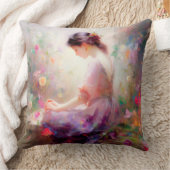 花の夢 クッション (ブランケット)