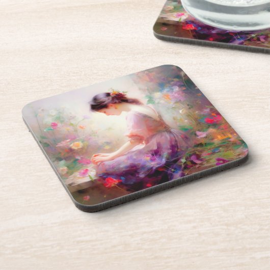 花の夢 コースター (左側)