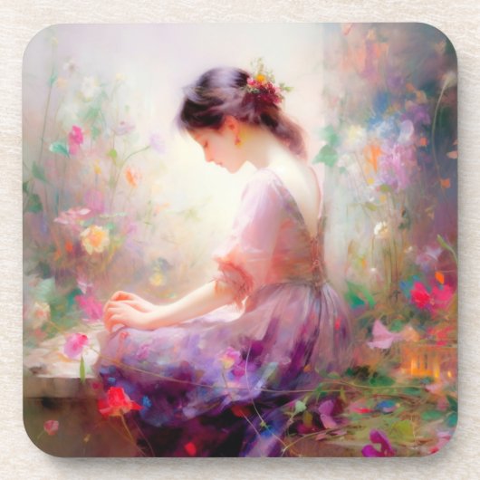 花の夢 コースター (正面)