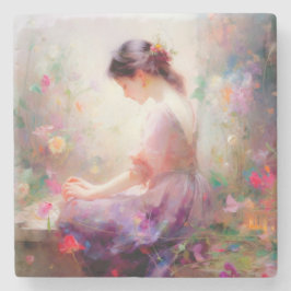 花の夢 ストーンコースター