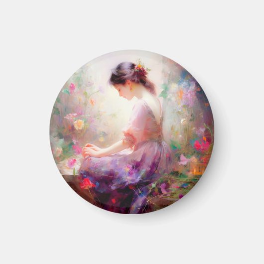 花の夢 マグネット (正面)