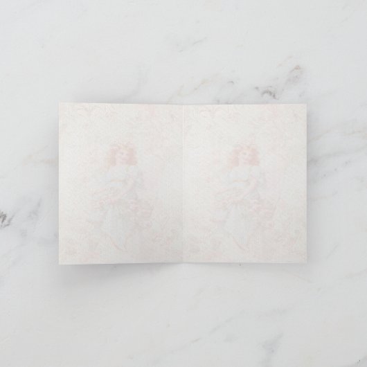 花の天使 カード (内部)