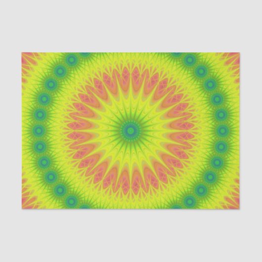 花の太陽 薄葉紙 (正面)