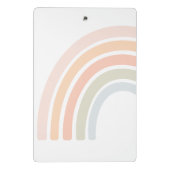 花の女の子がかわいい虹 ミニクリップボード (裏面)