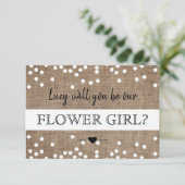 花の女の子のカードを頼む 招待状 (スタンド正面)