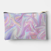 花の女の子のホログラムフェイクか アクセサリーポーチ (裏面)