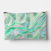 花の女の子のホログラムフェイクか アクセサリーポーチ (裏面)