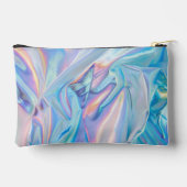 花の女の子のホログラムフェイクか アクセサリーポーチ (裏面)