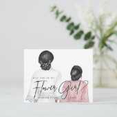 花の女の子は？女子インビタット 招待状 (スタンド正面)