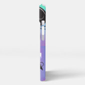 花の女の子「I Can」携帯ケース iPhoneケース (左側面)